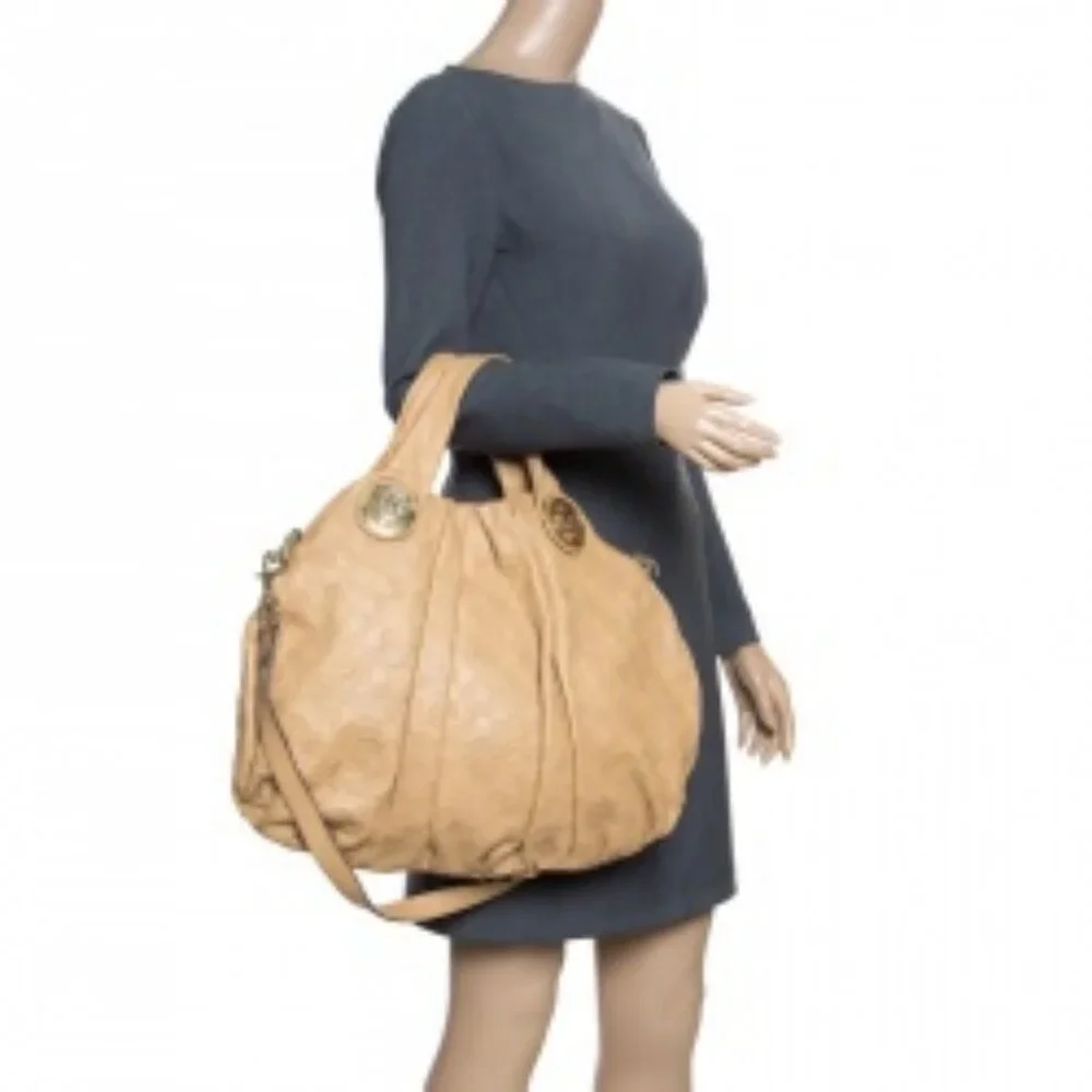 ❌SOLD❌Authentic Gucci Guccissima Leather Large Hysteria Hobo Bag - Picture 9 of 16